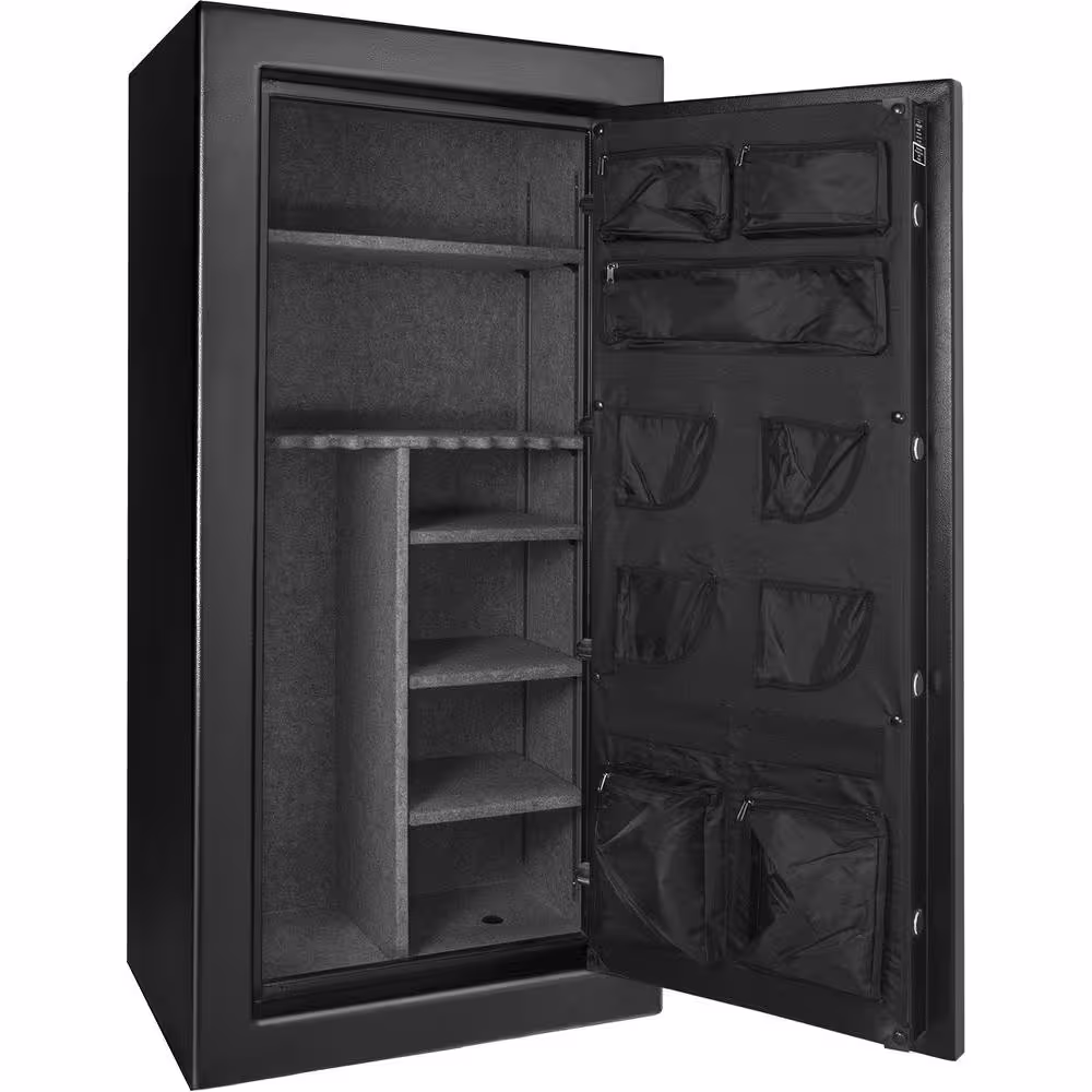 BARSKA FV-2000 11.87 cu. ft. Fire-Resistant Vault Safe with Keypad Lock, Black