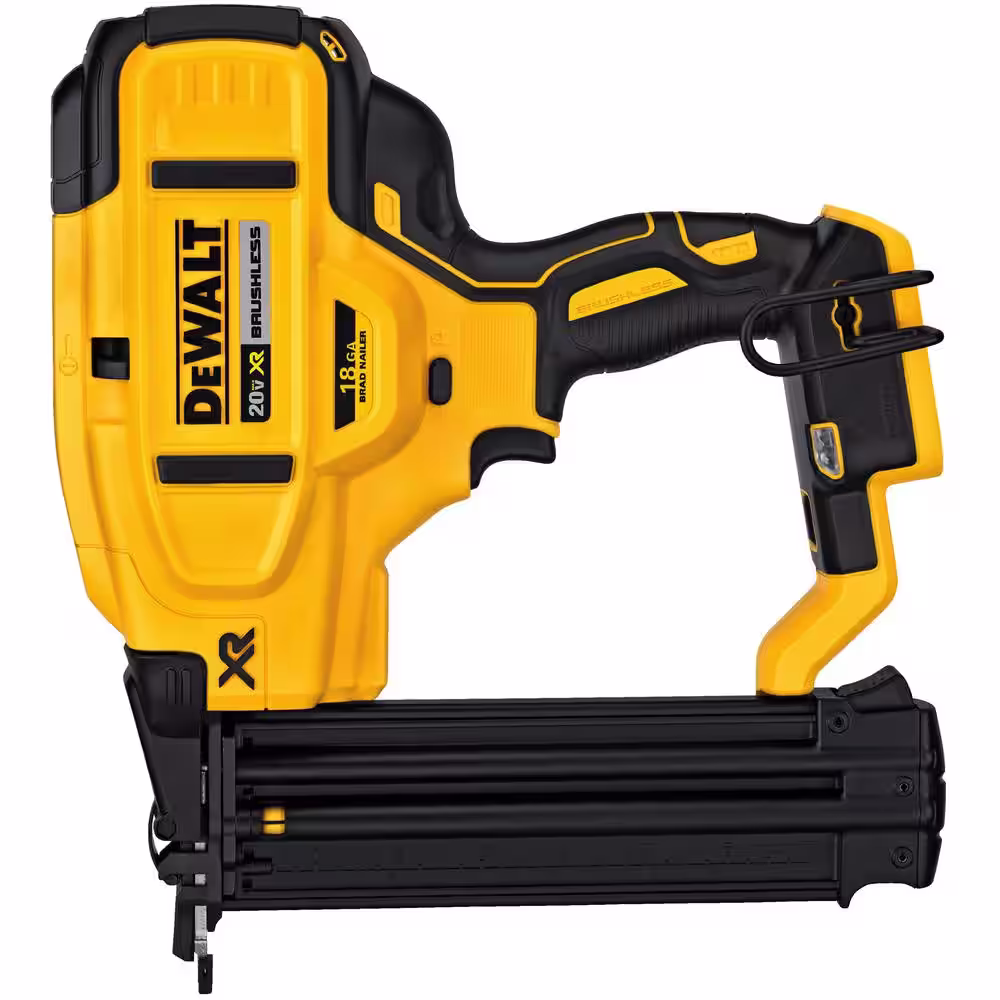 DEWALT 20V MAX XR Lithium-Ion 30-Degree Cordless Framing Nailer and 18-Gauge Cordless Brad Nailer (Tools Only)