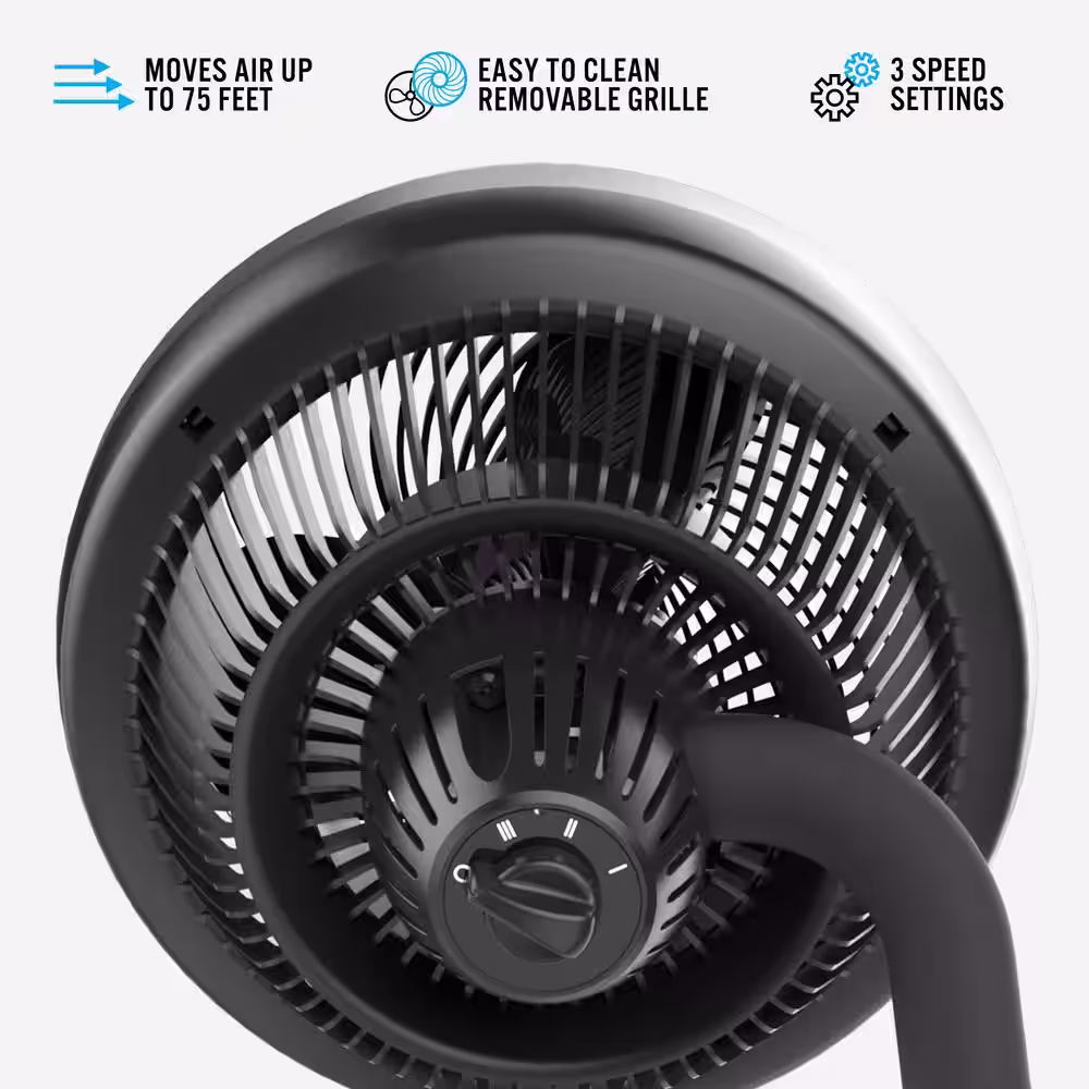 Vornado 693 Pedestal Mid-Sized Whole Room Fan 39.25 in.