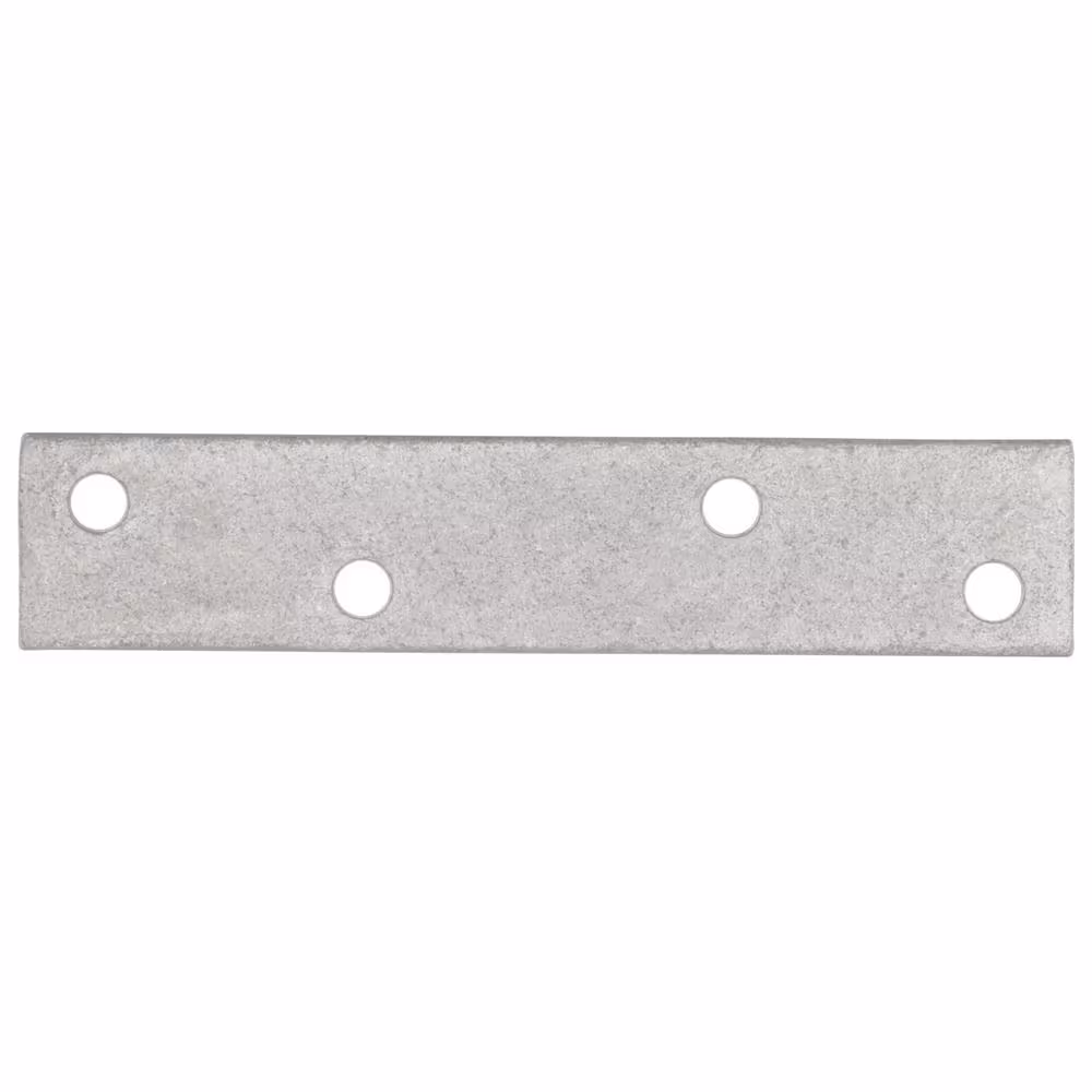 Everbilt 4 in. Galvanized Mending Plate (2-Pack)