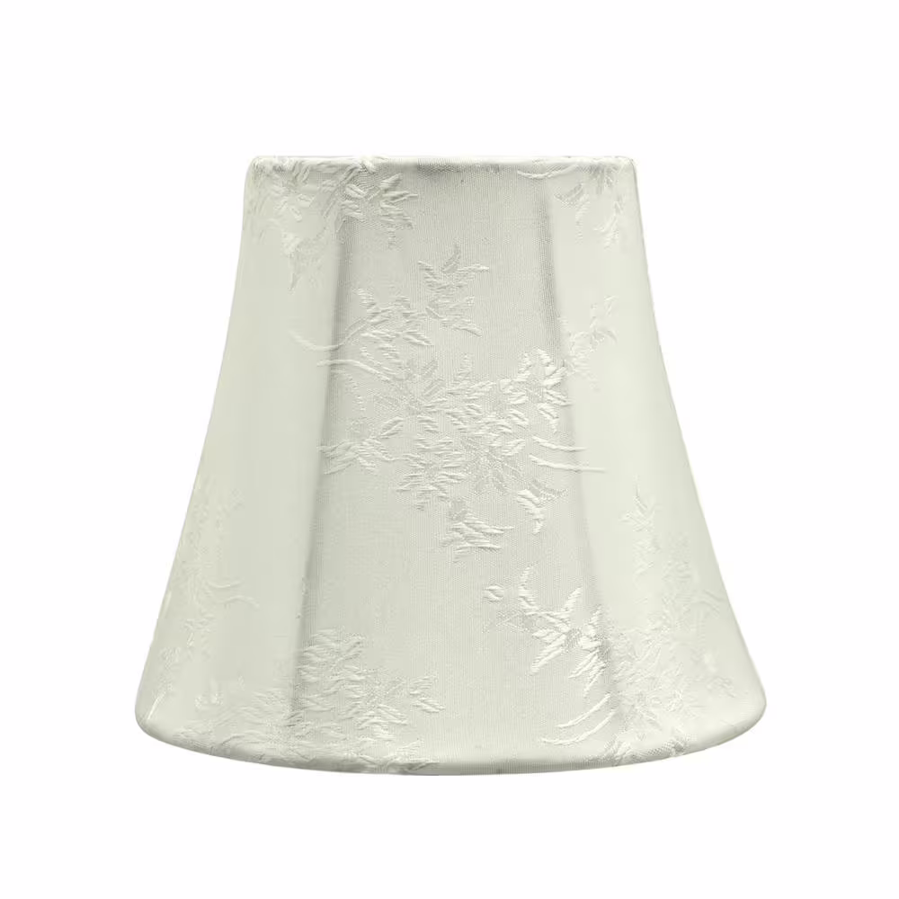 Aspen Creative Corporation 5 in. x 4 in. Ivory Bell Lamp Shade (9-Pack)