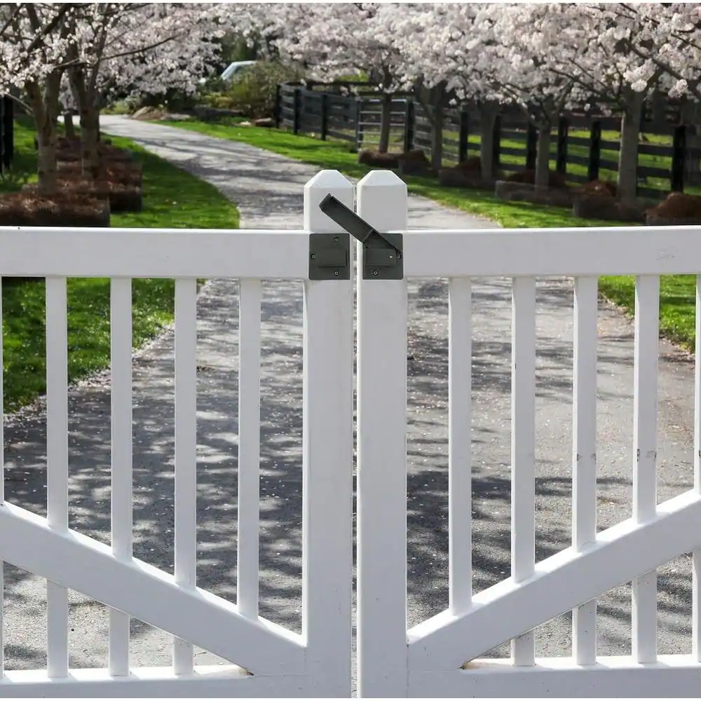 Everbilt Black Extra Heavy-Duty Gate Flip Latch