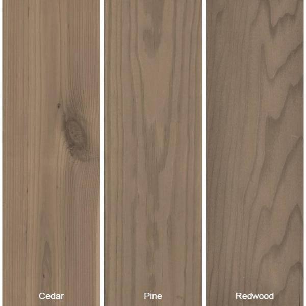 BEHR PREMIUM 5 gal. #ST-153 Taupe Semi-Transparent Waterproofing Exterior Wood Stain and Sealer