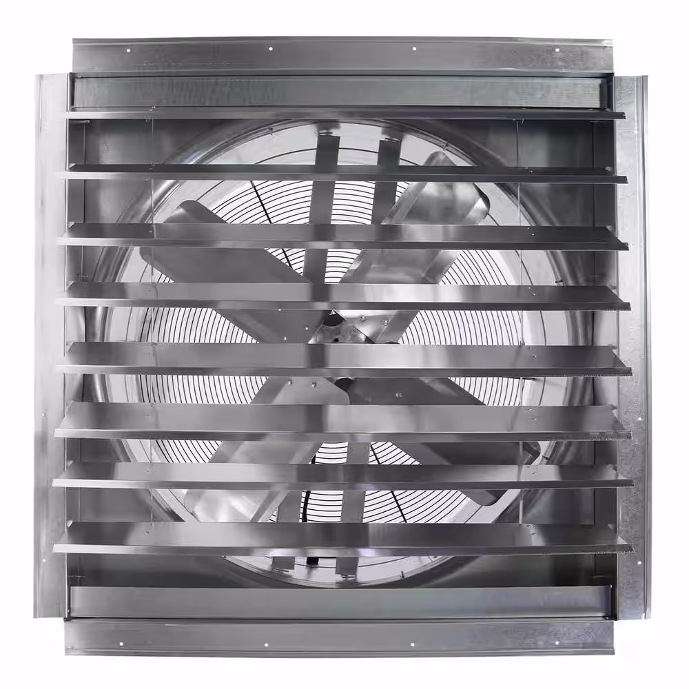 Maxx Air 30 in. Heavy Duty Exhaust Fan with Automatic Shutter