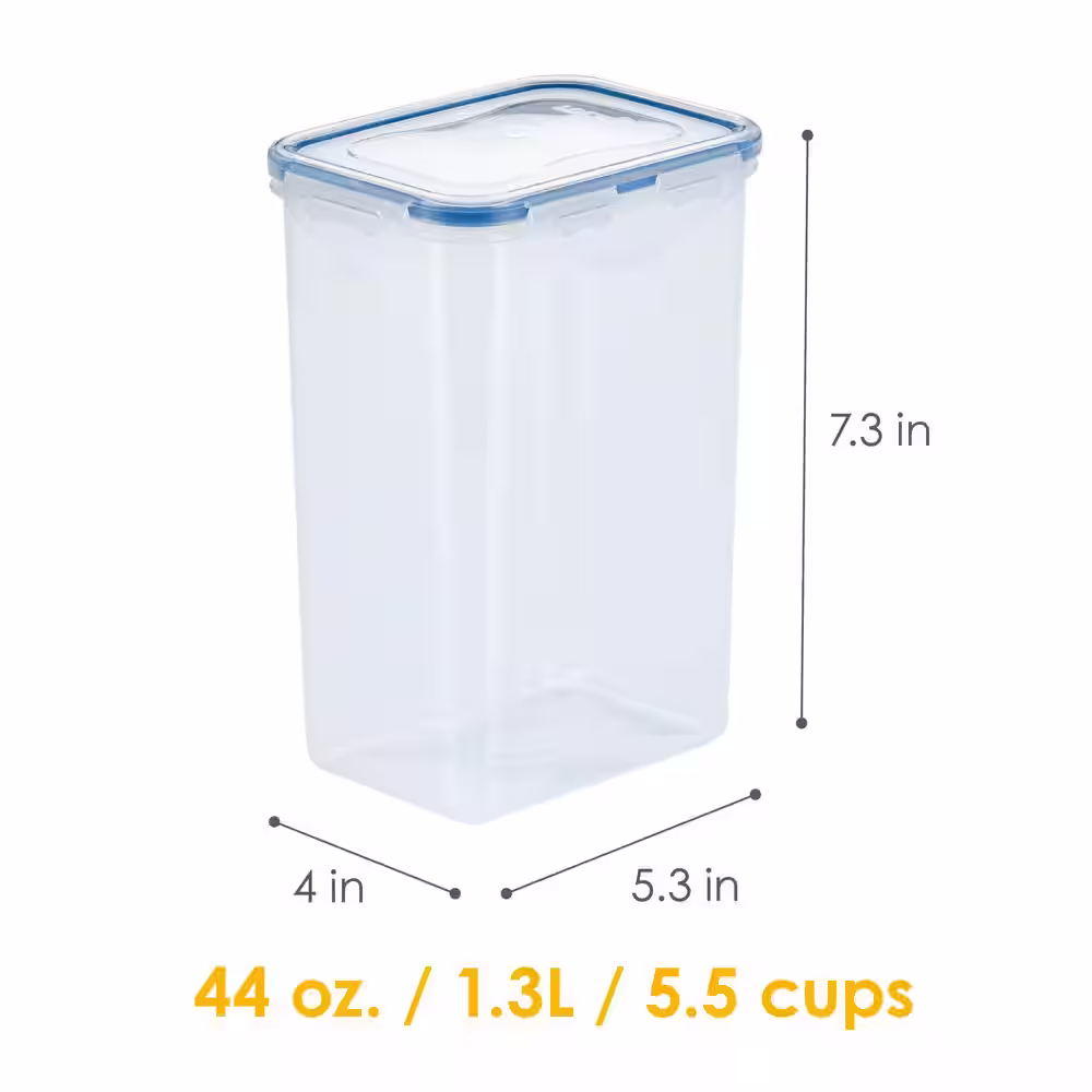 None Pantry 2-Piece 5-Cup Food Storage Container Set