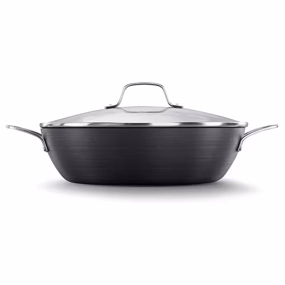 Calphalon Classic 5 qt. Nonstick Aluminum 12 in. All Purpose Saute Pan