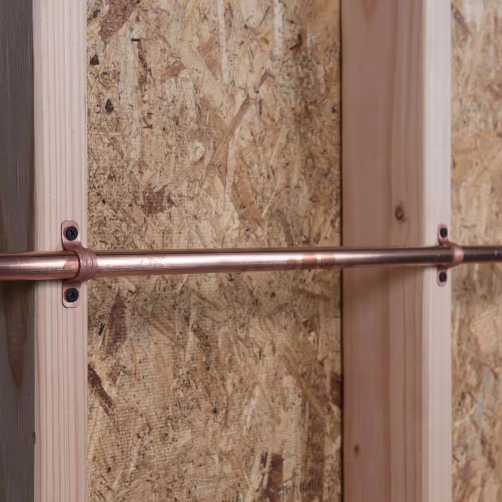 Oatey 3/4 in Copper 2-Hole Pipe Hanger Strap (10-Pack)