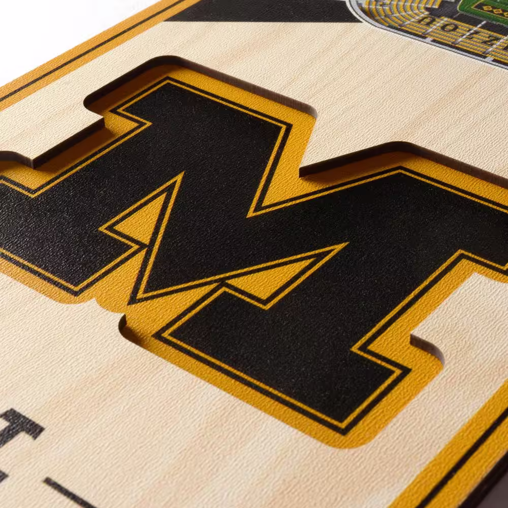 YouTheFan NCAA Missouri Tigers 6 in. x 19 in. 3D Stadium Banner-Faurot Field at Memorial Stadium