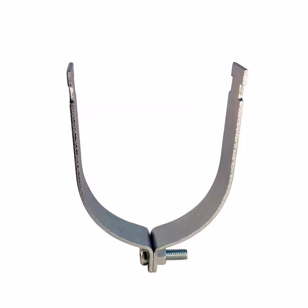 The Plumber's Choice 1/2 in. Electro Galvanized Steel Strut Clamp