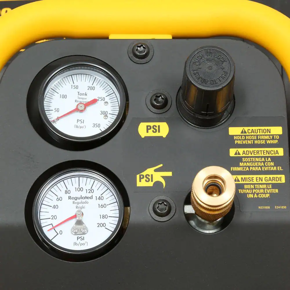 DEWALT 15 Gal. 1.6 HP Continuous 225 PSI Workshop Air Compressor