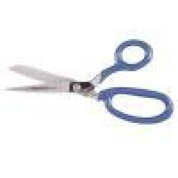 Klein Tools Bent Trimmer, Large Ring, Blue Coating, 6-Inch