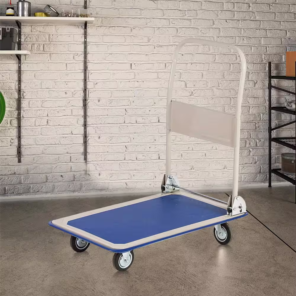 ANGELES HOME 330 lbs. Folding Platform Truck Hand Flatbed Heavy Duty Cart Dolly