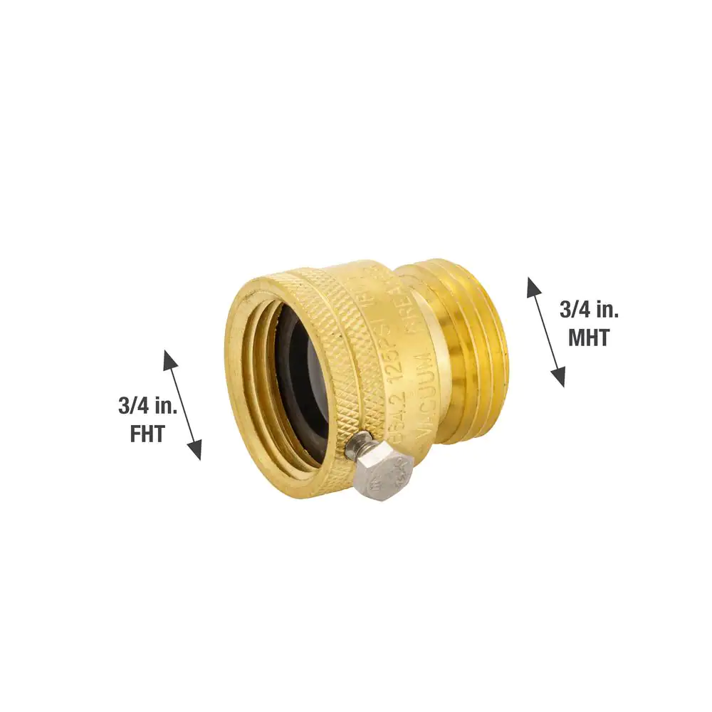 Everbilt 3/4 in. Brass Vacuum Breaker Valve
