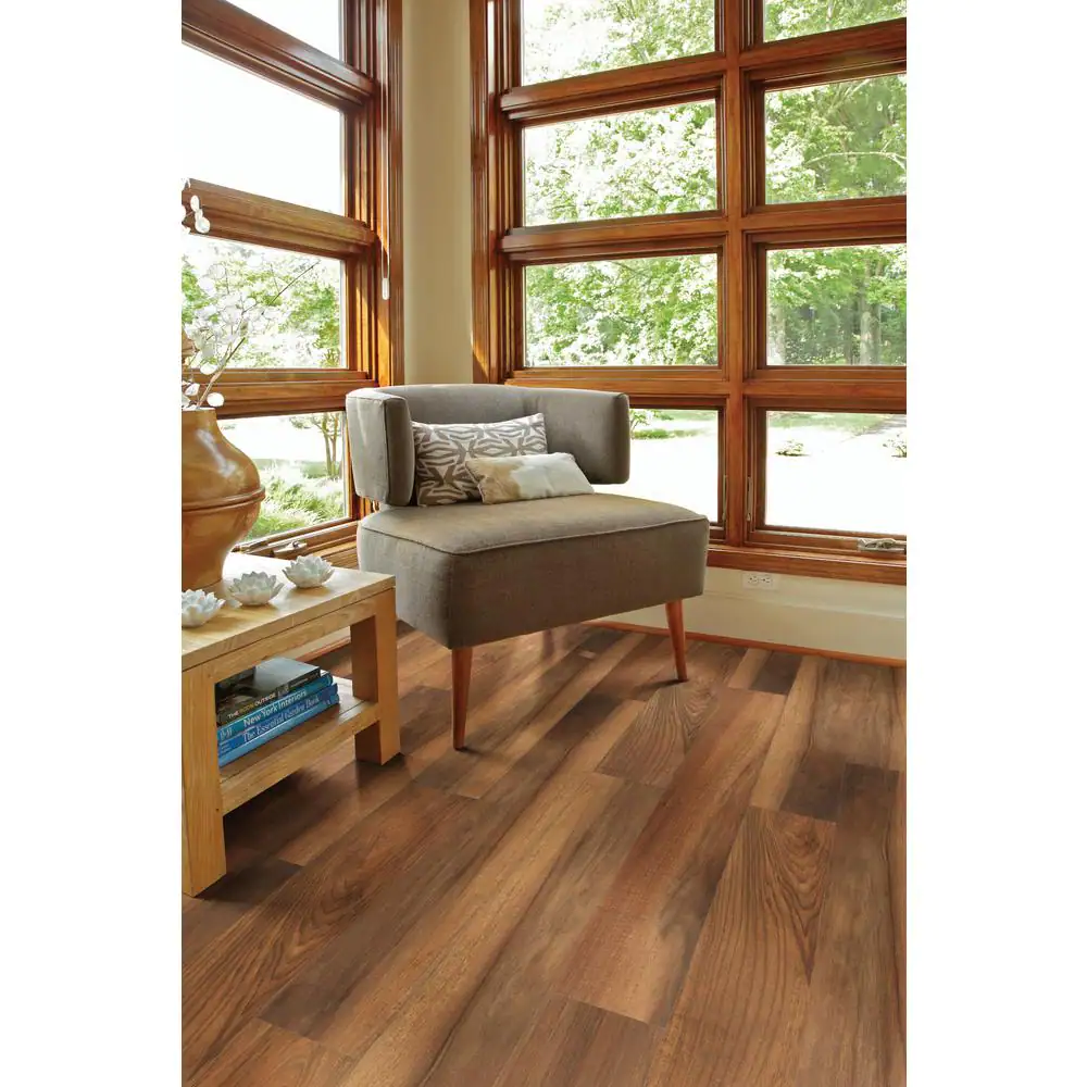 Shaw Breckenridge Larkspur 12 MIL x 7 in. W x 48 in. L Click Lock Waterproof Luxury Vinyl Plank Flooring (18.7 sqft/case)