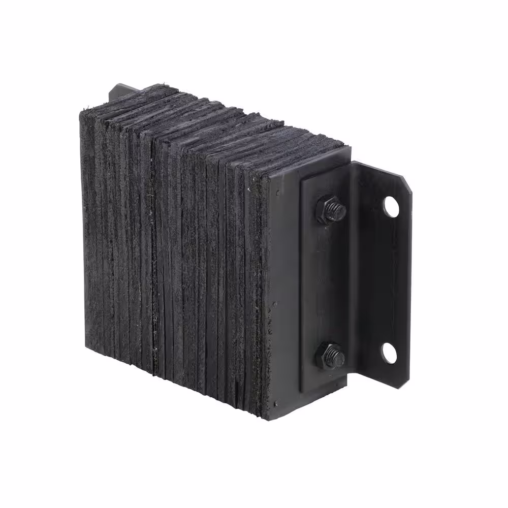 Vestil 4.5 in. x 10.25 in. x 10 in. Laminated Dock Bumper