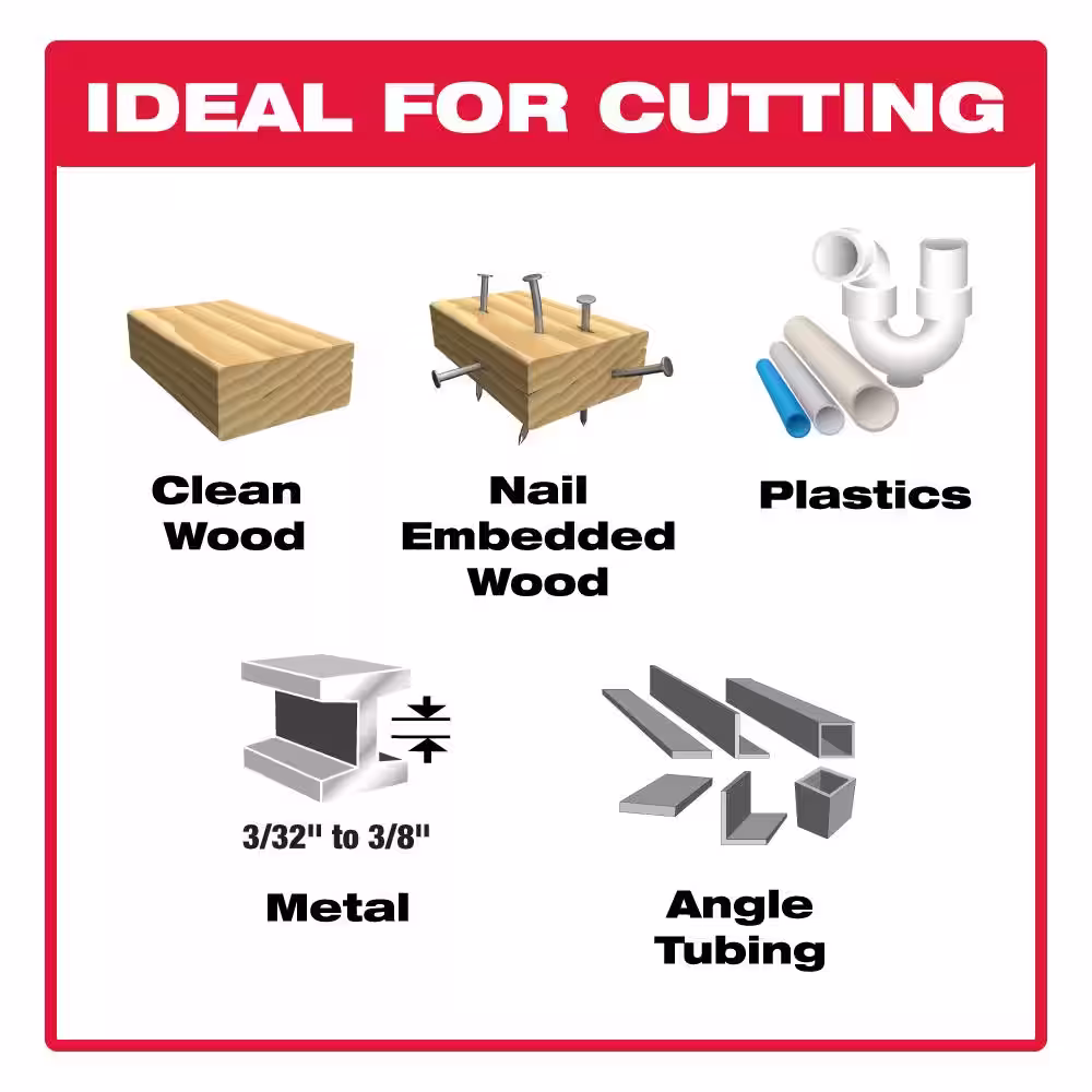 DIABLO 12 in. 8/14 Demo Demon TPI Bi-Metal Reciprocating Saw Blades for General Purpose Cutting (5-Pack)