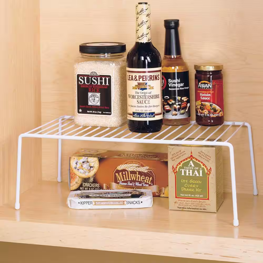 ClosetMaid 16 in. W x 5 in. H x 8 in. D Single Ventilated Wire Shelf
