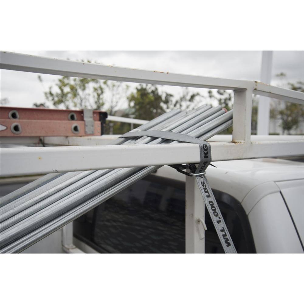 Keeper 1 in. x 16 ft. 1,000 lbs. Industrial Duty Ratchet Tie Down Strap