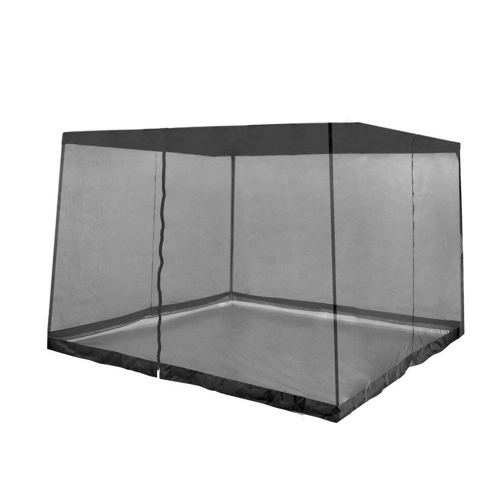 Z-SHADE Bug Screen 13' x 13' Instant Gazebo Screenroom (Screen Only) (4 Pack)