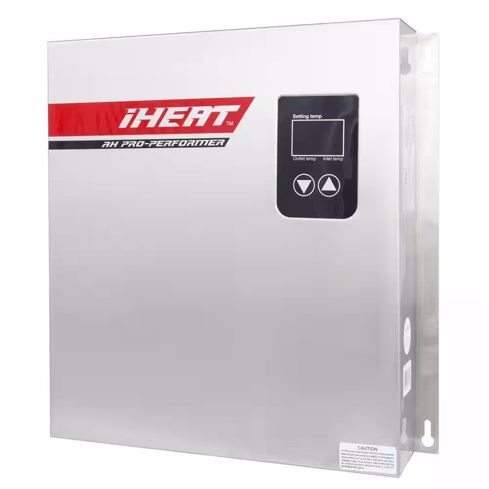 IHeat 24 kW Real-Time Modulating 4.6 GPM Electric Tankless Water Heater