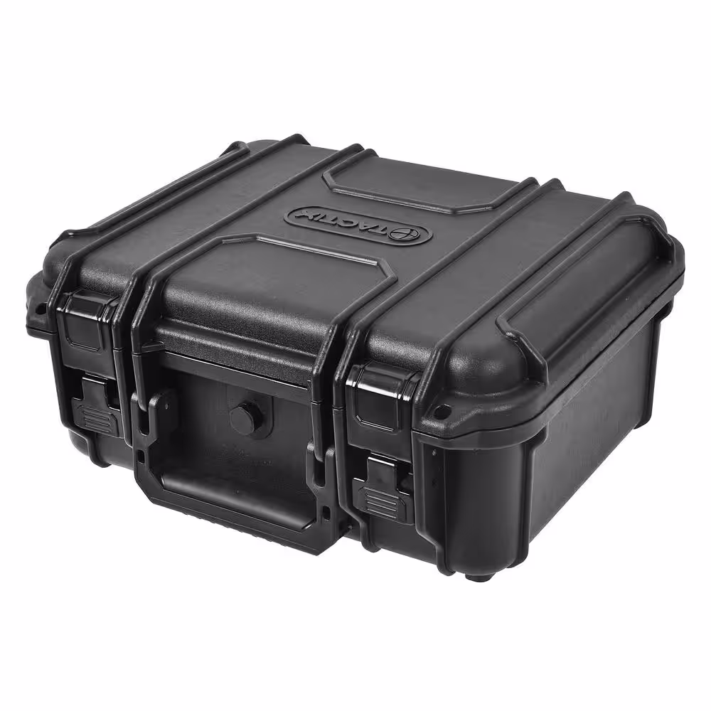 TACTIX 13.5 in. Black Portable Tough Case