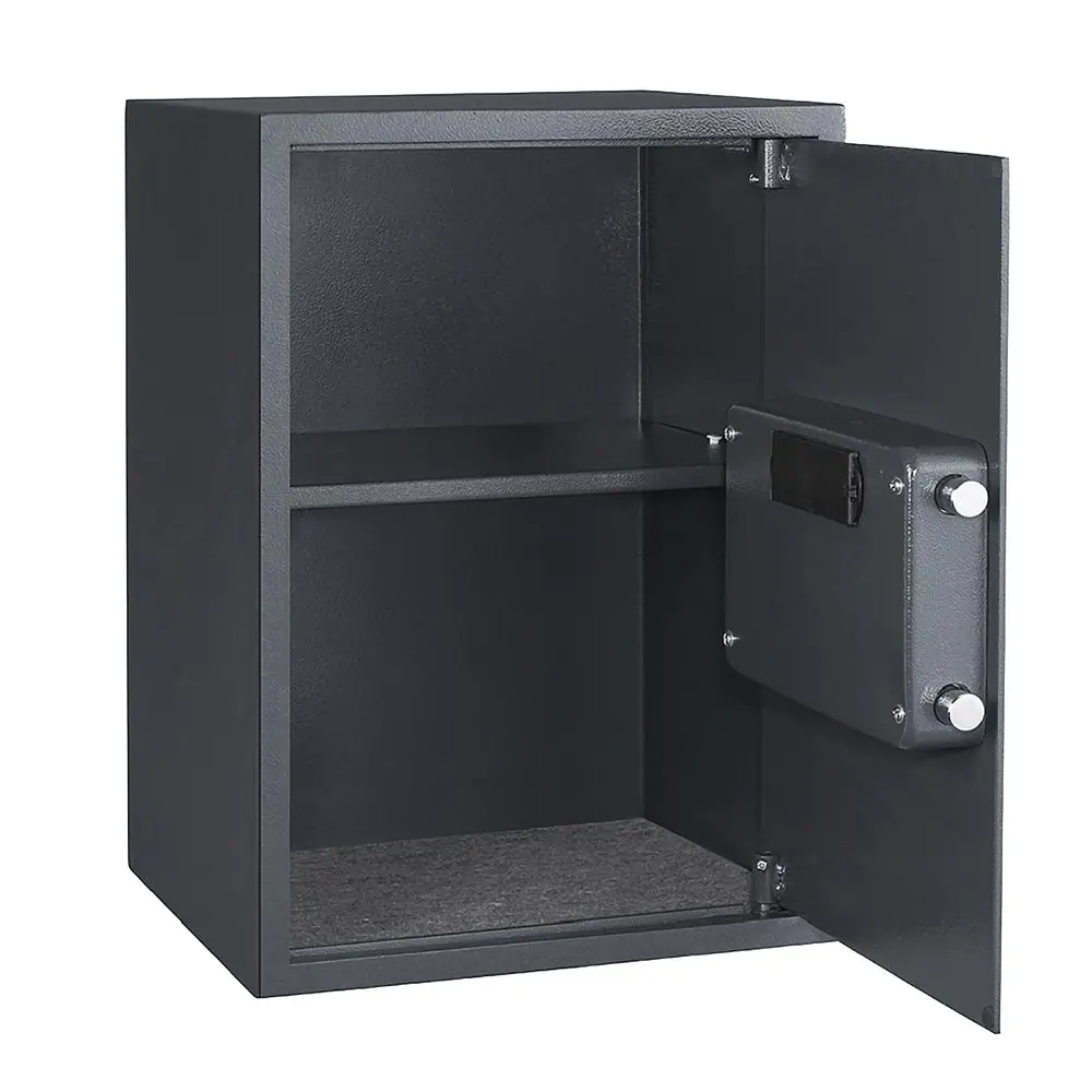 None 1.8 cu. ft. Digital Safe - Electronic Lockbox with Keypad, 2 Manual Override Keys and 3 Interior Shelves