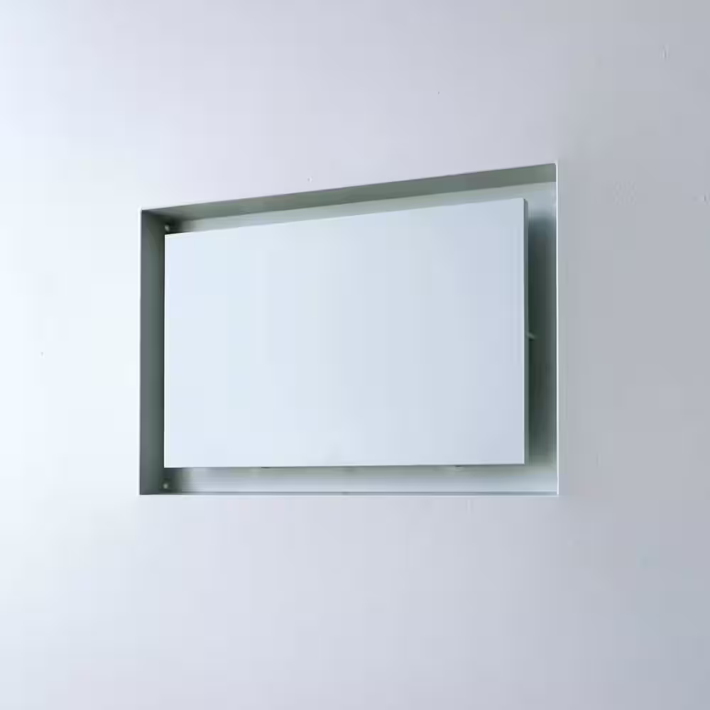 FITTES Aria Lite - Flush Wall Vent 10 in.x14 in. White
