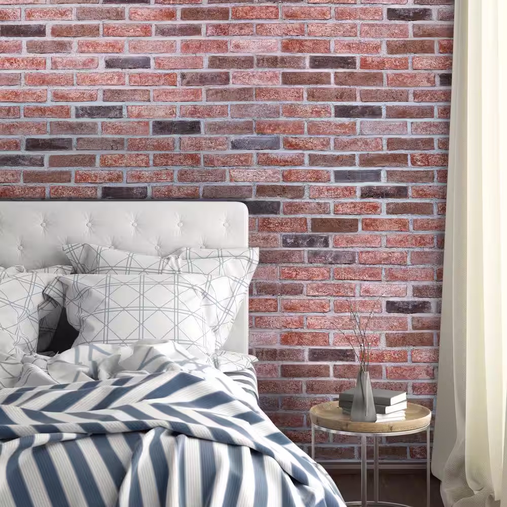 MSI Red Noble 10.5 in. x 28 in. Textured Clay Brick Look Floor and Wall Mosaic Tile (8.7 sq. ft./Case)