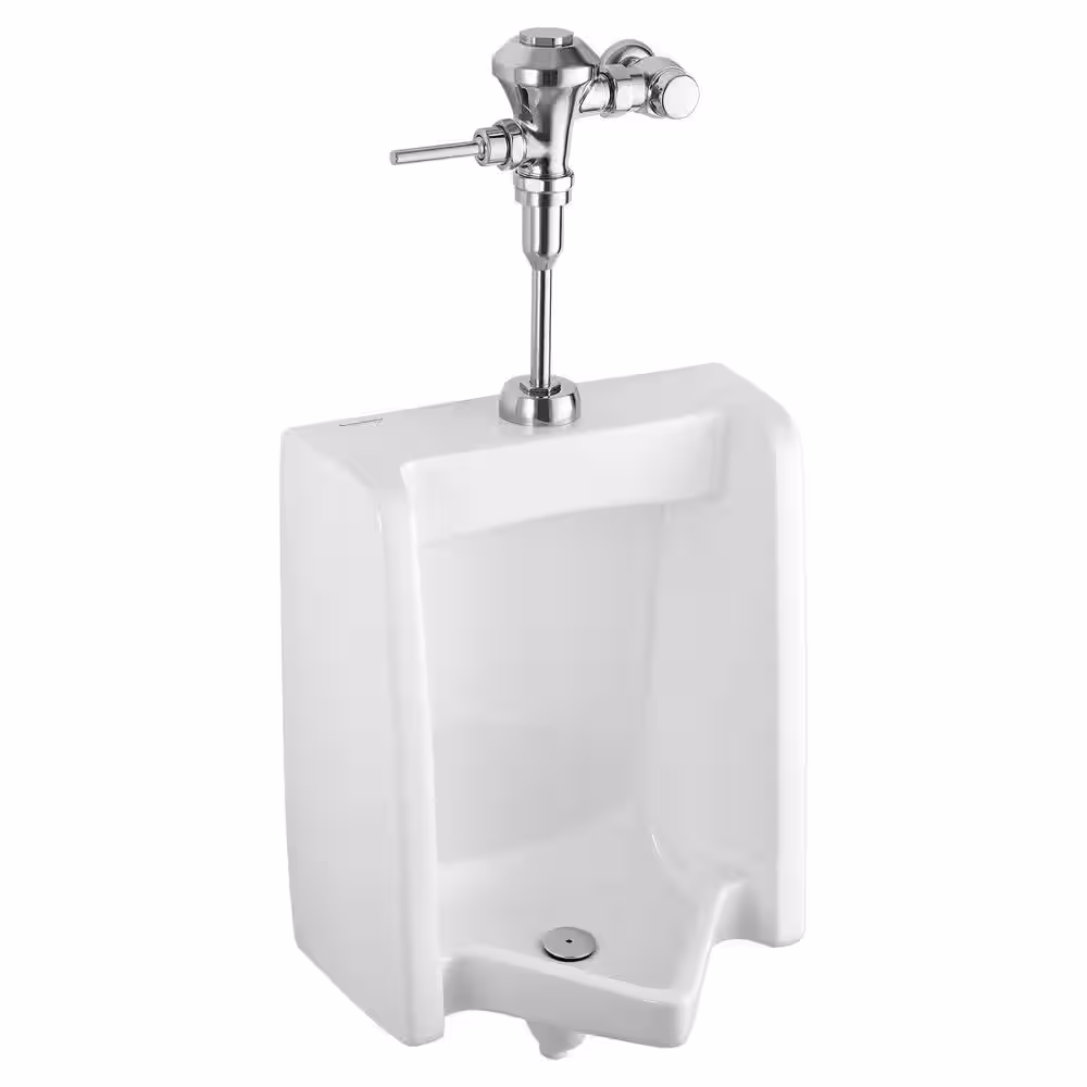 American Standard Ultima Manual Urinal 0.5 GPF Diaphragm-Type Flush Valve in Polished Chrome