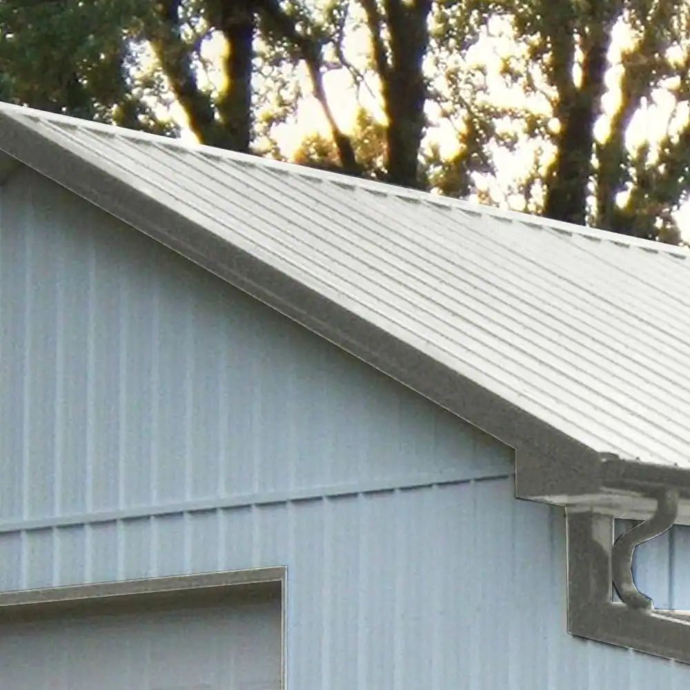 None 2.2 in. x 2.25 in. x 10.5 ft. White 29-Gauge Galvanized Metal J-Trim