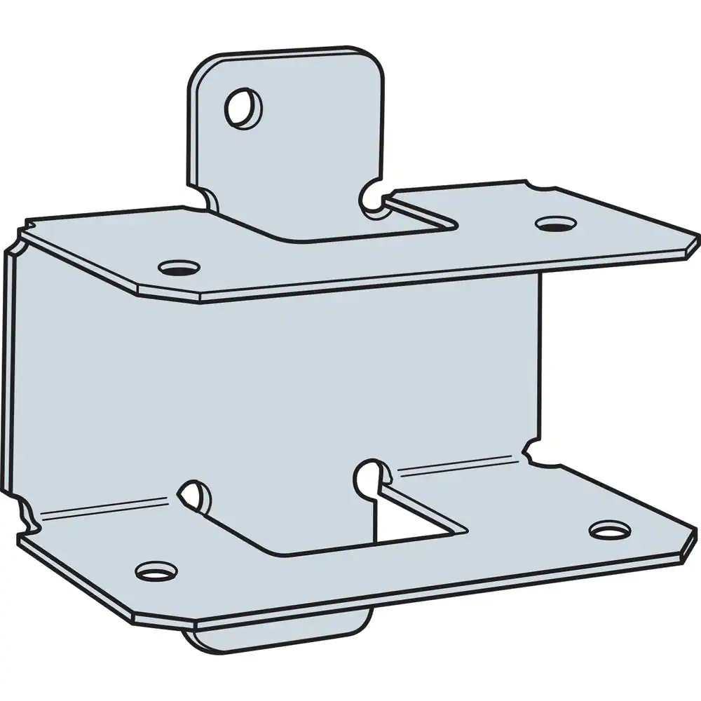 Simpson Strong-Tie RTR ZMAX Galvanized Rigid Tie Connector for Nominal 2 x Joist/Post
