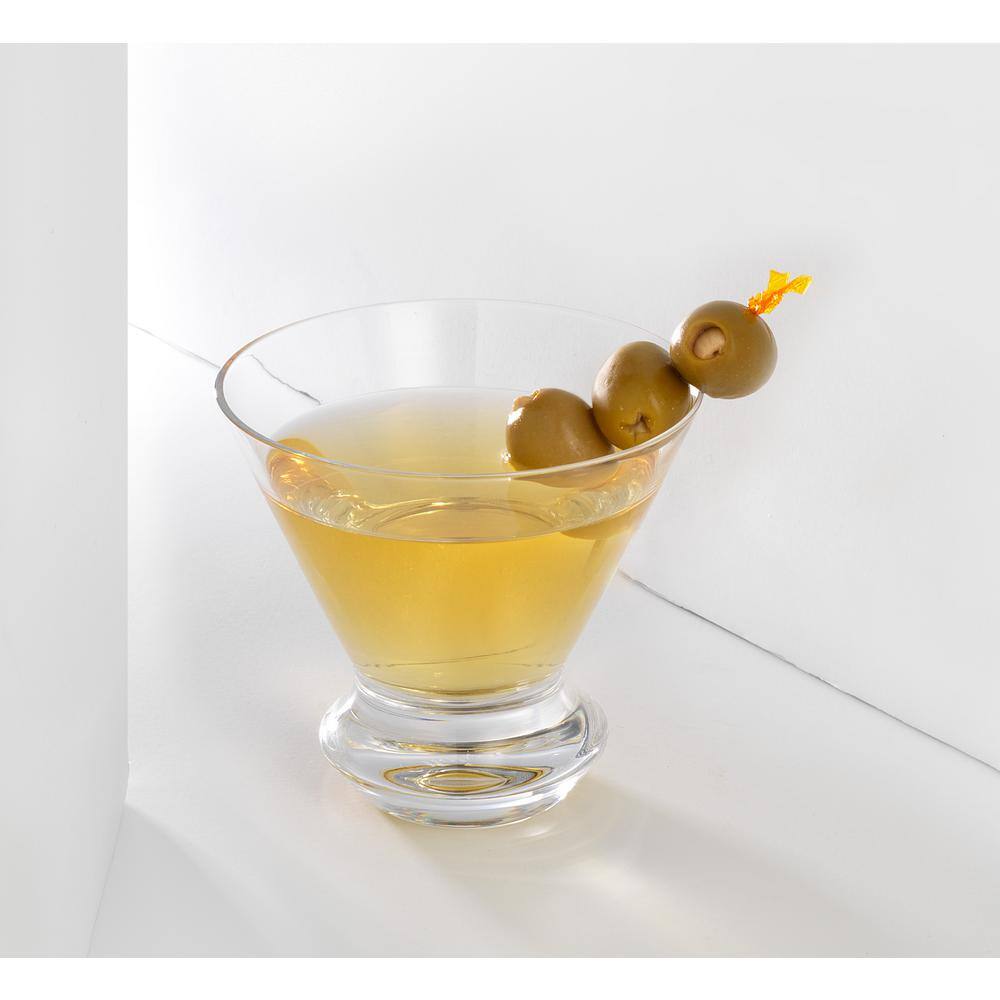 JoyJolt Cosmos 8.5 oz. Martini Glasses (Set of 4)