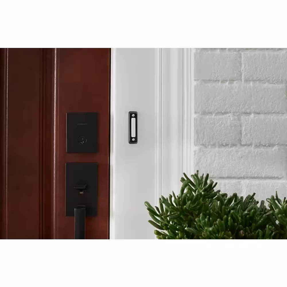Defiant Wired Deluxe Contractor Doorbell Kit with 2 Wired Push Buttons