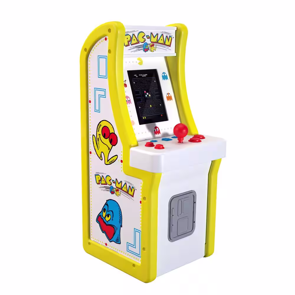 ARCADE1UP Pacman Jr with Stool Assembled