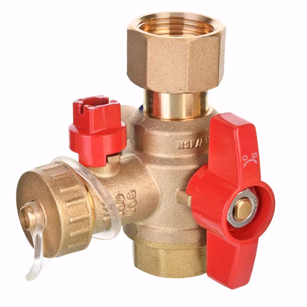 Rheem Brass Service Valves for Tankless Water Heaters