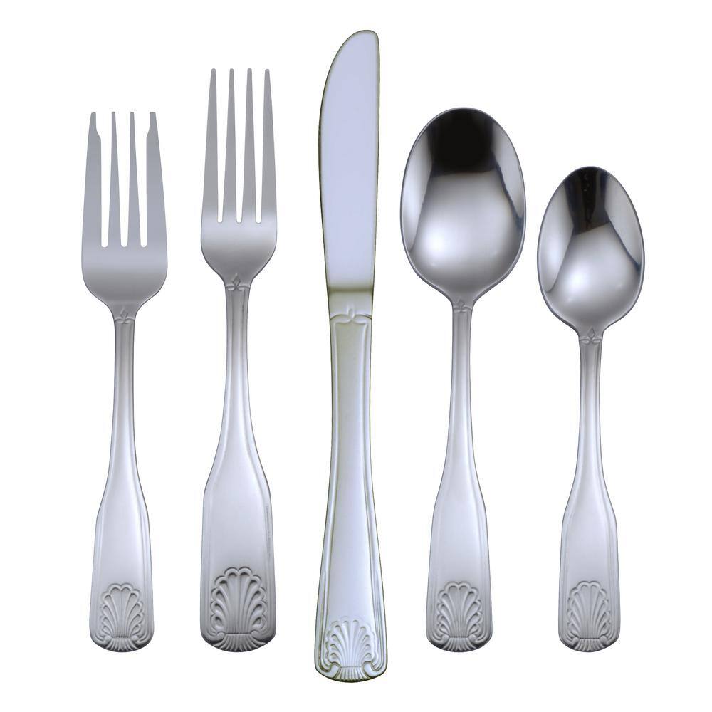 Oneida Laguna 18/0 Stainless Steel Oval Bowl Soup/Dessert Spoons (Set of 36)