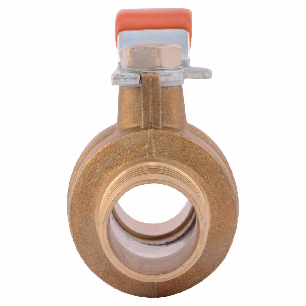 SharkBite 1 in. PEX Barb Brass Ball Valve