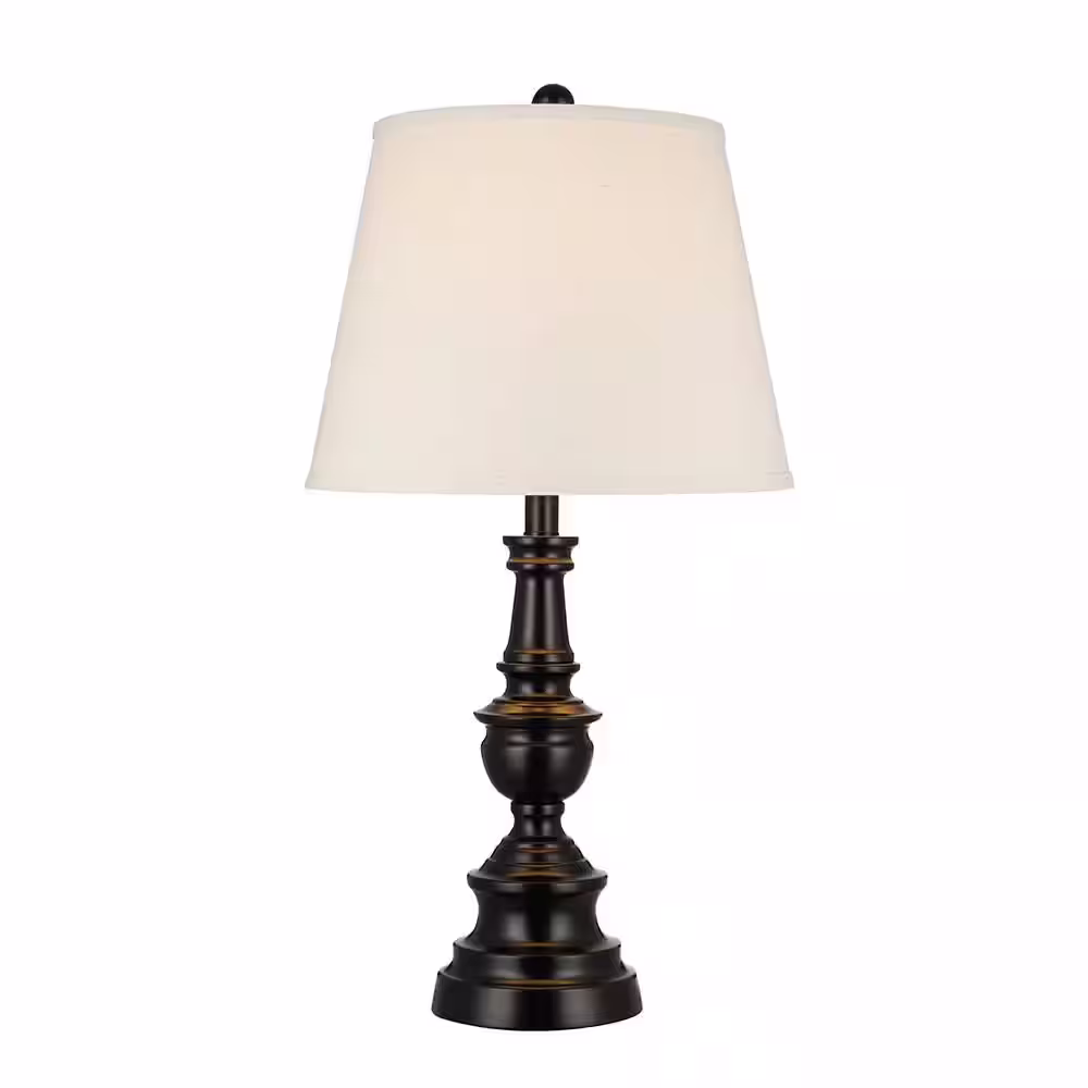 Cresswell 27 in. Black Table Lamp