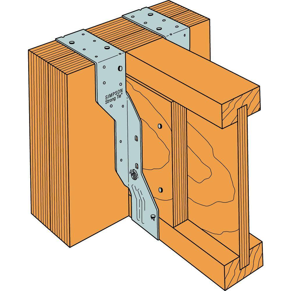 Simpson Strong-Tie THAI Galvanized Adjustable Truss Hanger for 2-1/4 in. to 2-5/16 in. Engineered Wood