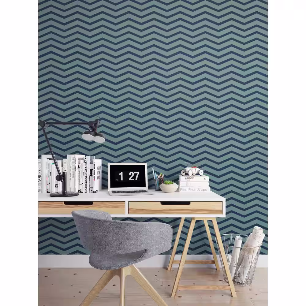 Stencil1 Chevron Full Repeat Pattern Stencil