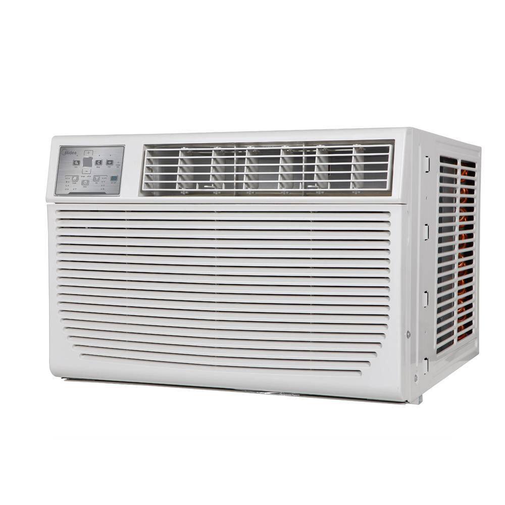 Midea 8,000 BTU 115-Volt Window Air Conditioner Cool Only With Remote in White