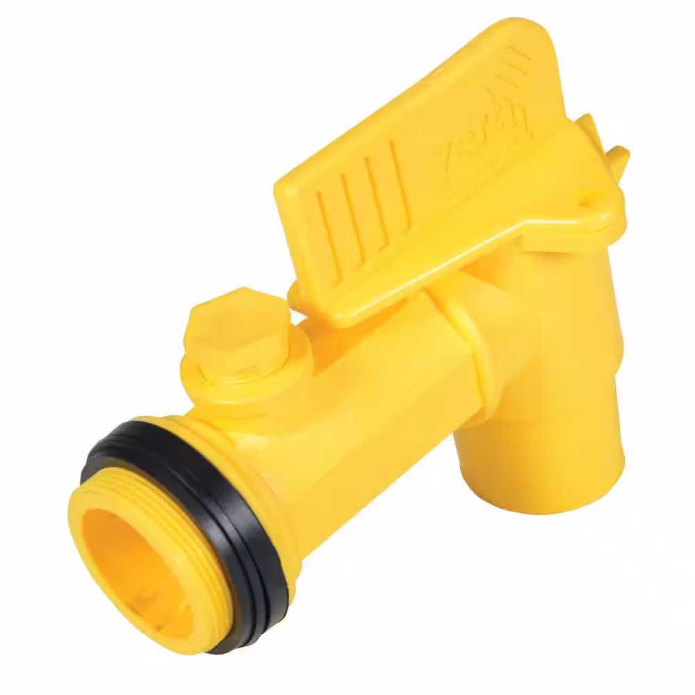 Vestil Jumbo Manual Drum Faucet with 2 in. Bung Size