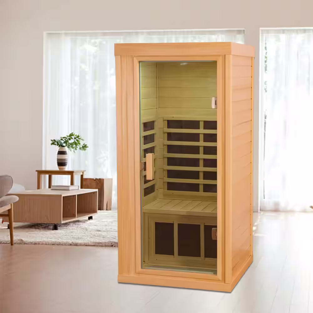 Xspracer Moray 1-Person Outdoor Far Infrared Basswood Sauna Room