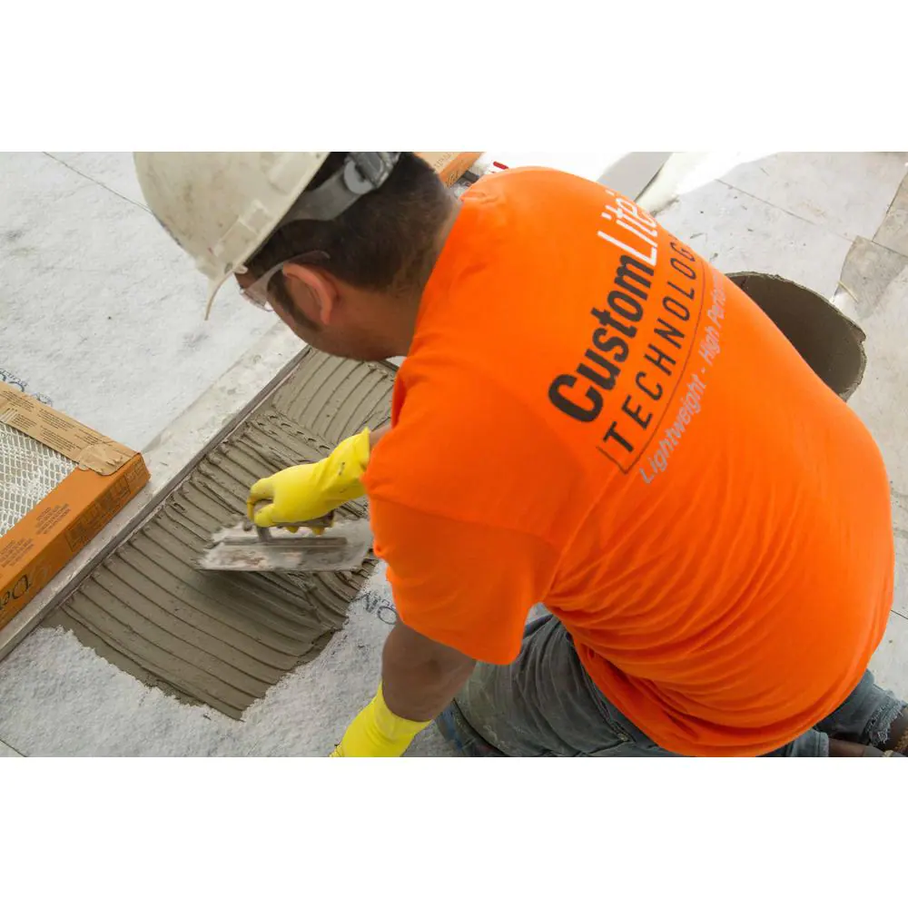 Custom Building Products MegaLite 30 lb. Gray Ultimate Crack Prevention Large Format Tile Mortar