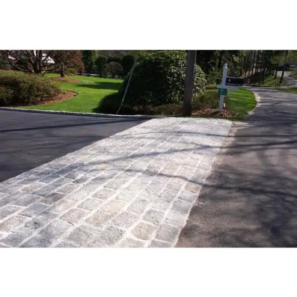 Nantucket Pavers Cobblestone 8 in. x 4 in. x 4 in. Granite Gray Edger Kit (100 pieces/66 Lin Ft)