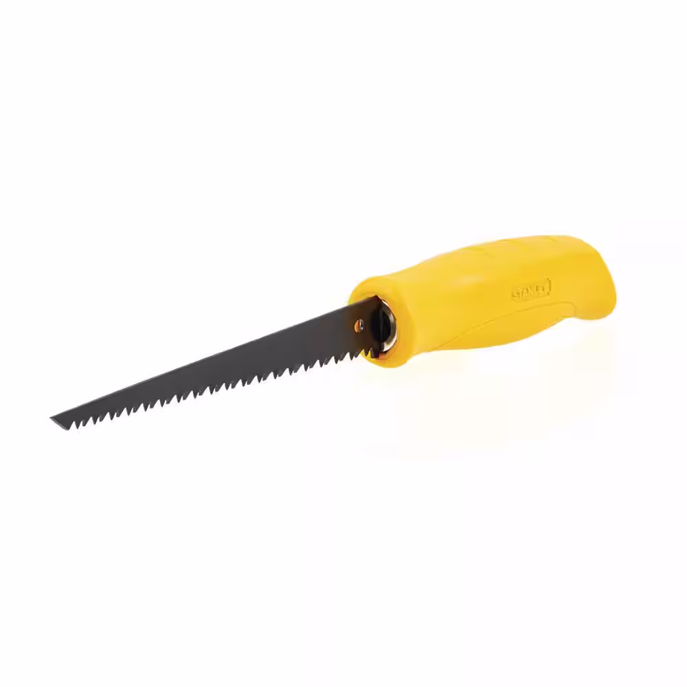 Stanley 6 in. Tooth Saw with Plastic Handle