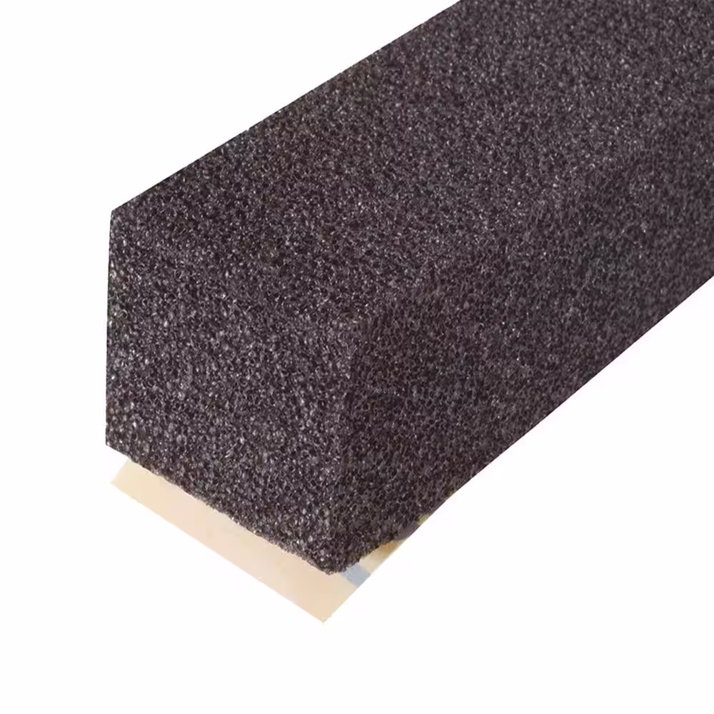 M-D Building Products 1-1/2 in. Black Platinum Expandable Foam Weatherseal for Uneven Gaps