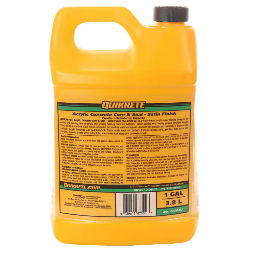 Quikrete 5 lb. Acrylic Concrete Cure and Sealer