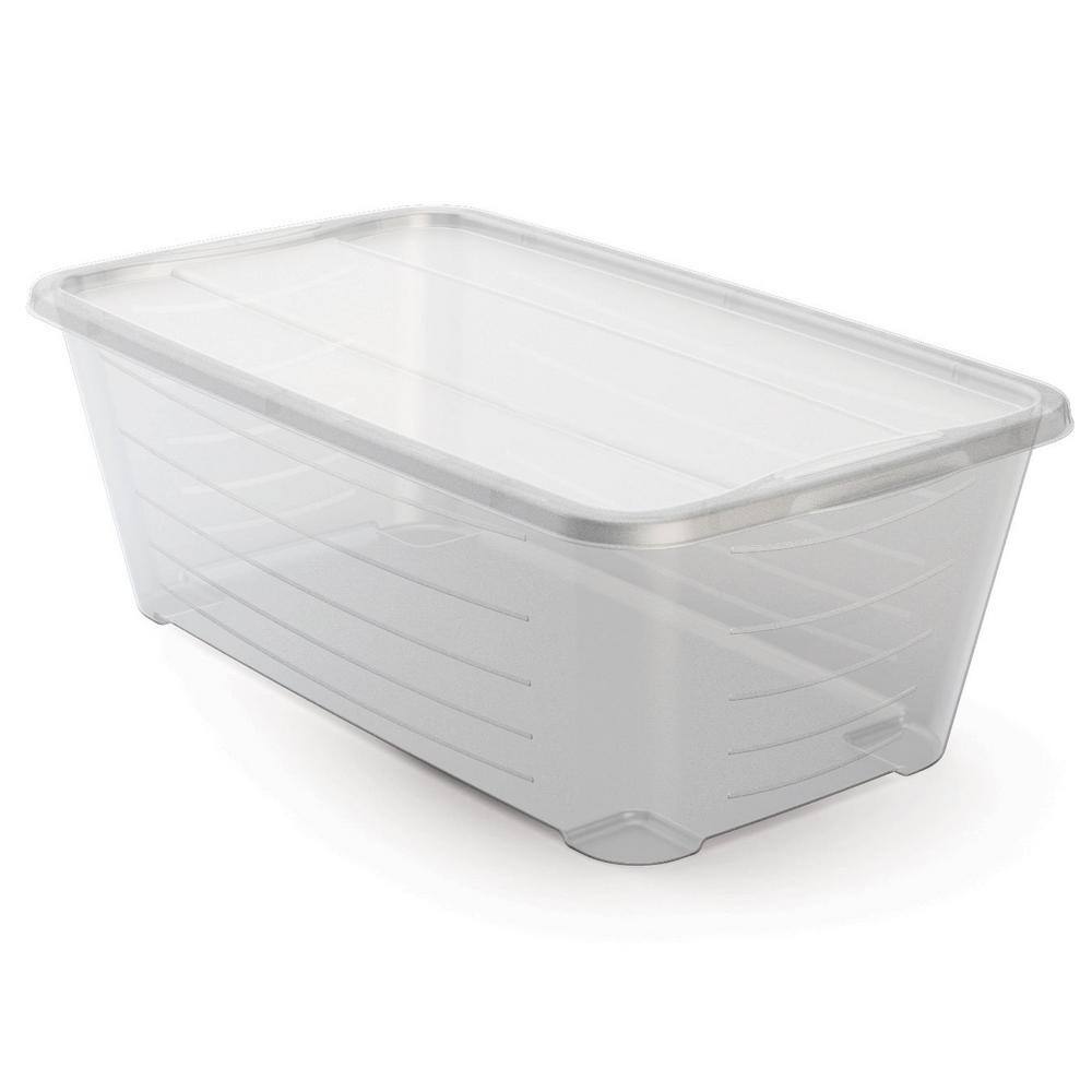 Life Story 8-Pair Clear Plastic Shoe Boxes