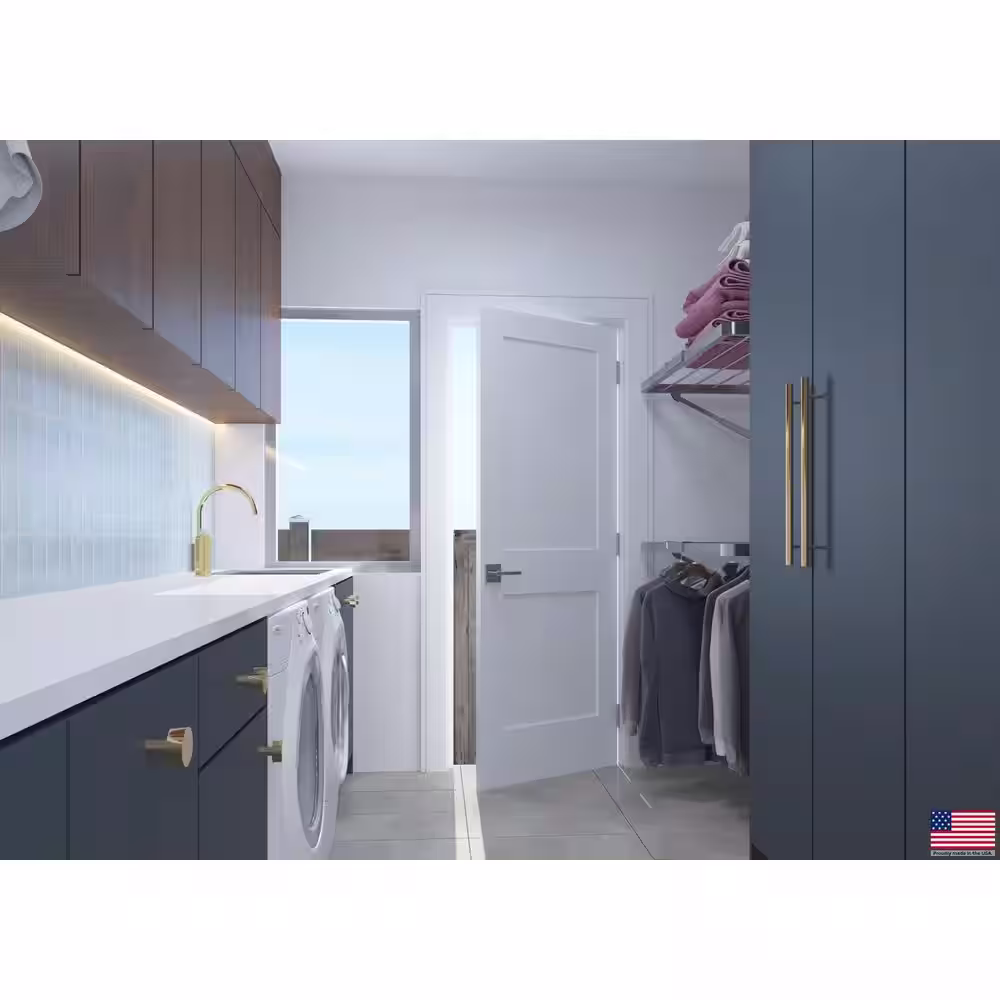 None 34 in. x 80 in. Left-Handed Solid Core Composite White Primed Single Prehung Interior Door Oil Rubbed Bronze Hinges